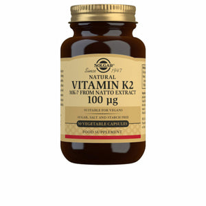 Vitamina K2 con MK-7 naturale (Estratto di Natto) Solgar 50 caps