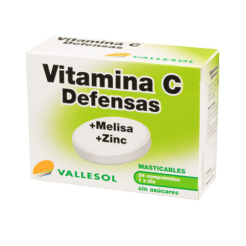 Integratore Alimentare Vallesol 00102115 Vitamina C Melissa officinale (24 uds)