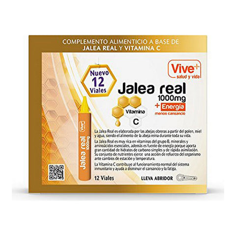 Pappa reale Vive+ Vitamina C (12 uds)